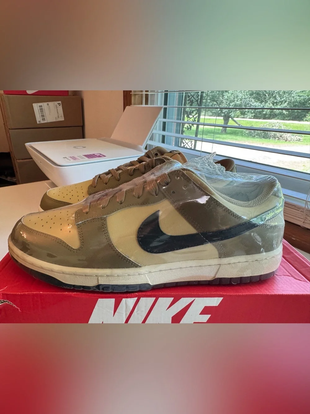 Nike Dunk Low Dark Driftwood, Size 9.5M/11W. Brand New in OG Box.